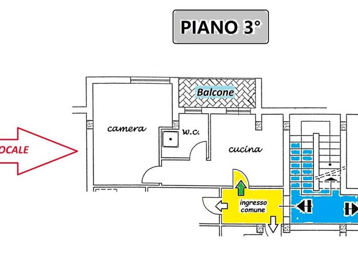 Appartamento bilocale in vendita in Aeroporto Gorarella, Grosseto
