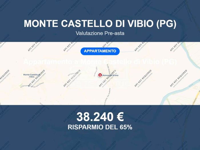 Appartamento bilocale in vendita in Via Pertini Madonna del Piano, Centro, Monte Castello di Vibio