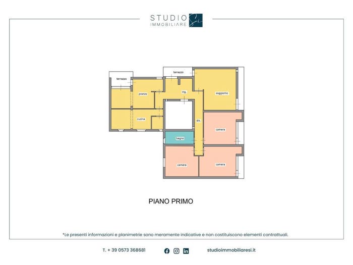 Appartamento con 6 locali in vendita in Via Palmiro Togliatti, Centro, Montale