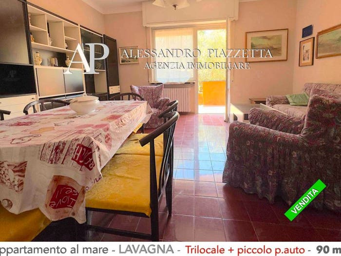 Appartamento trilocale in vendita in Centro, Lavagna