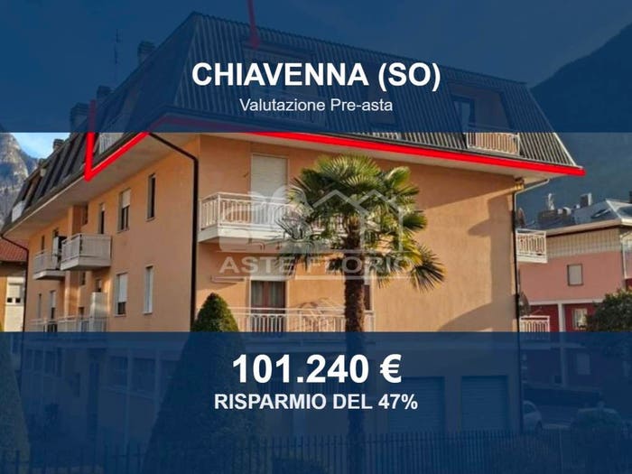 Appartamento con 6 locali in vendita in via Volta, Centro, Chiavenna