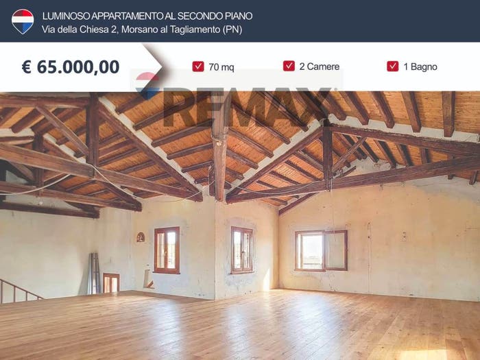 Appartamento trilocale in vendita in Via Della Chiesa, Mussons, Morsano al Tagliamento