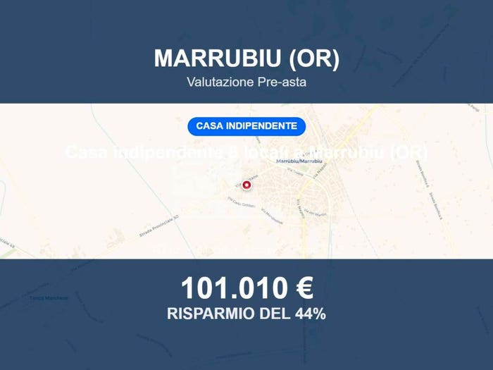 Casa con 6 locali in vendita in Via Sulcis, Centro, Marrubiu