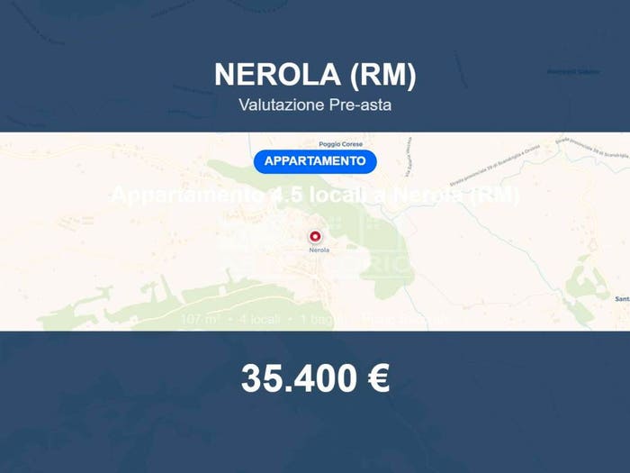 Appartamento quadrilocale in vendita in Corso Umberto I, Centro, Nerola