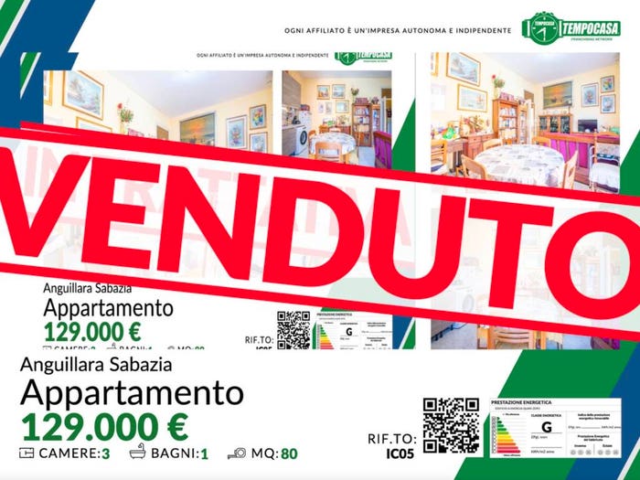 Appartamento quadrilocale in vendita in Via Anguillarese, Centro, Anguillara Sabazia