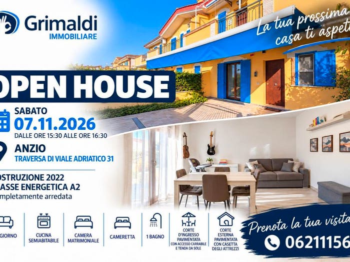 Appartamento trilocale in vendita in Traversa Viale Adriatico, Villa Claudia, Anzio