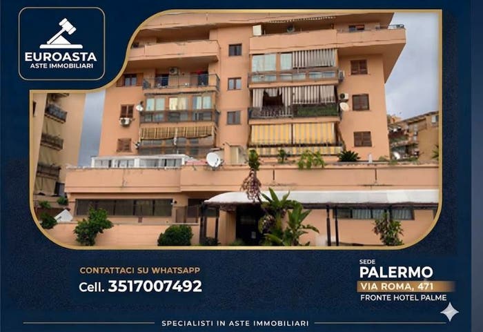 Appartamento quadrilocale in vendita in Via Pietro Marcellino Corradini, Arenella, Palermo