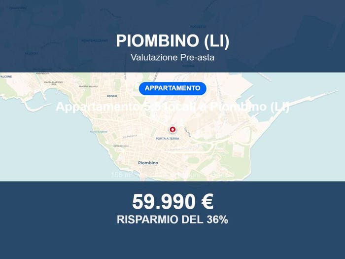 Appartamento con 5 locali in vendita in Via Felice Cavallotti, Centro, Piombino
