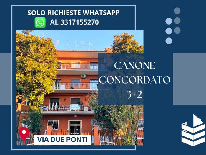 Casa trilocale in affitto in Via dei Due Ponti, Tomba di Nerone, Roma