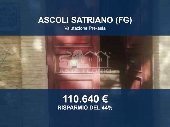 Appartamento monolocale in vendita in Strada Vicinale Boschetto snc, Ascoli Satriano
