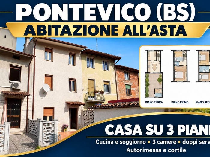 Casa quadrilocale in vendita in Centro, Pontevico