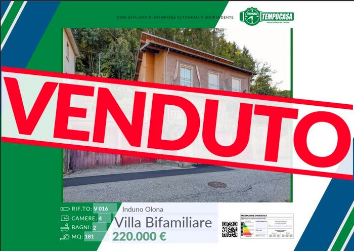Casa con 6 locali in vendita in Via San Giovanni Bosco, Induno Olona