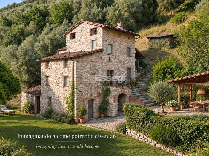 Casa con 6 locali in vendita in Domazzano, Borgo a Mozzano