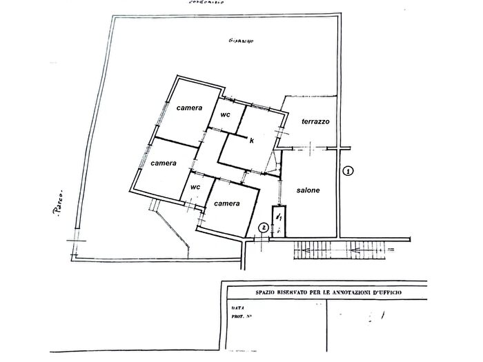 Appartamento quadrilocale in vendita in Via Liguria, Casagiove