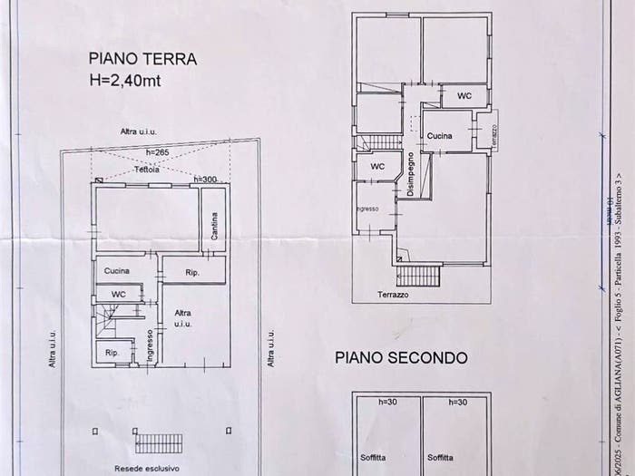 Appartamento con 6 locali in vendita in Centro, Agliana