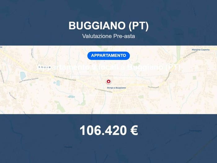 Appartamento trilocale in vendita in Via Veneto, Borgo A Buggiano, Buggiano
