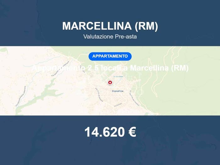 Appartamento bilocale in vendita in Via Monte Grappa, Centro, Marcellina