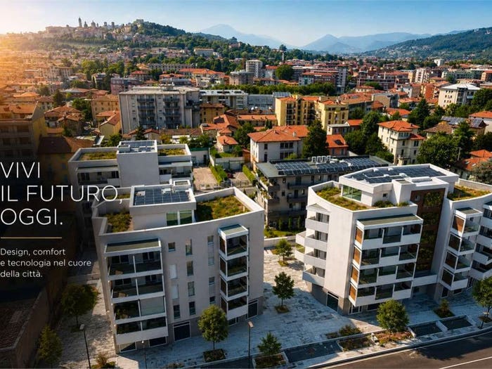 Appartamento trilocale in vendita in Via Ghislandi, Borgo Palazzo, Bergamo