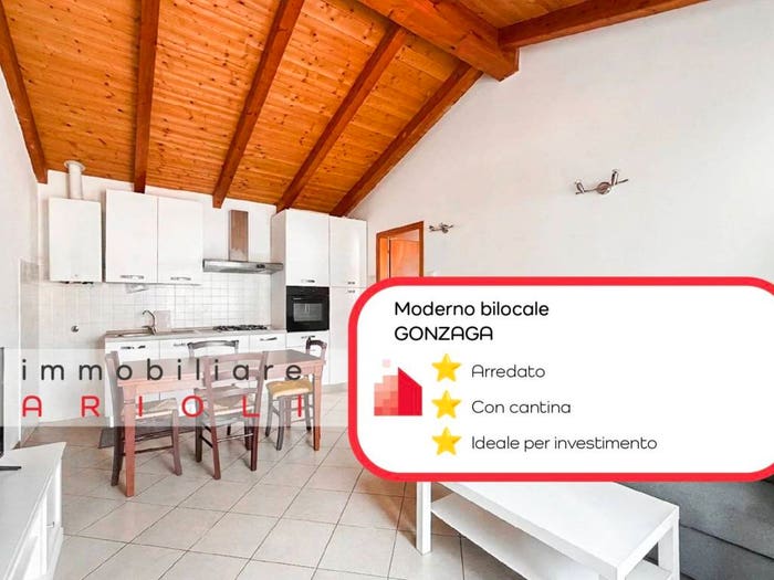 Appartamento bilocale in vendita in Via Principe Santo, Centro, Gonzaga