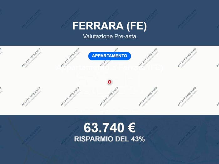 Appartamento trilocale in vendita in Corso Piave, Via Modena Stazione, Ferrara