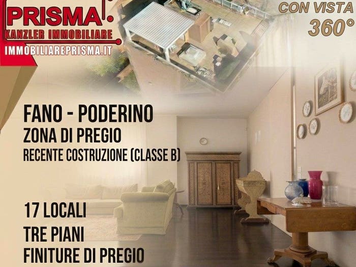 Casa con 6 locali in vendita in Via delle Tre Venezie, Poderino Trave, Fano