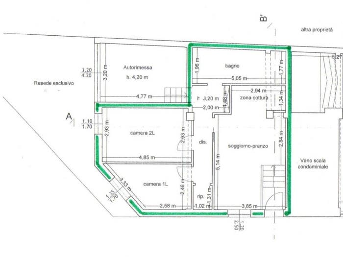 Appartamento trilocale in vendita in Piazza Giuseppe Mazzini, Centro, Poggibonsi