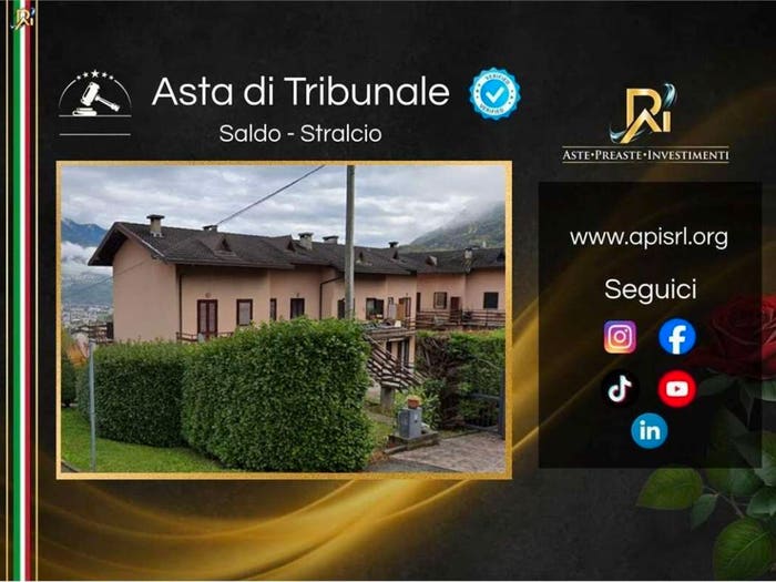 Appartamento bilocale in vendita in Via Pedruzzi, Albosaggia