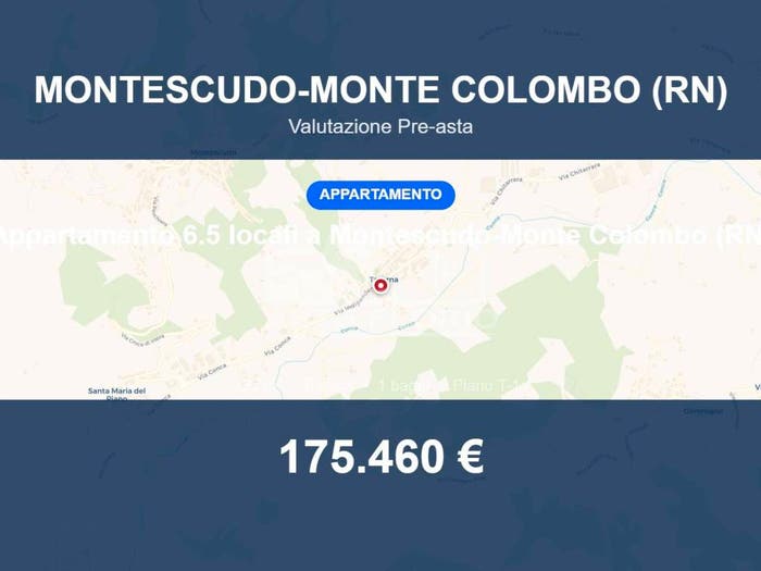 Appartamento con 6 locali in vendita in Via Indipendenza, Taverna, Montescudo Montecolombo
