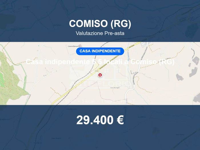 Casa con 5 locali in vendita in Contrada Targena snc, Barco, Comiso