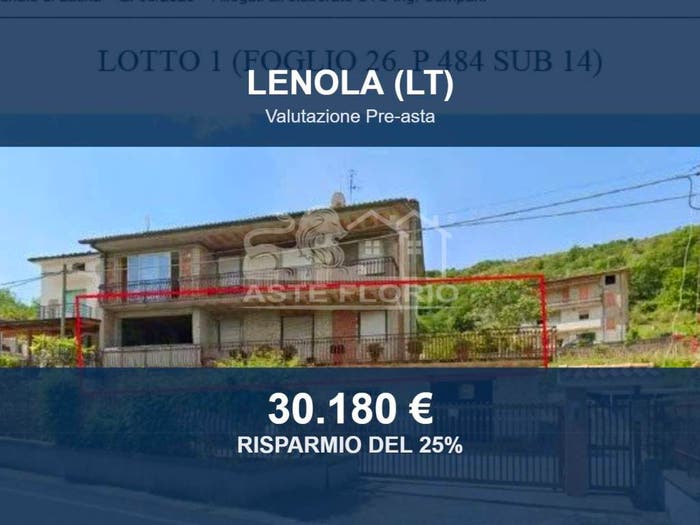 Appartamento quadrilocale in vendita in Via Valle Bernardo, Valle Bernardo, Lenola