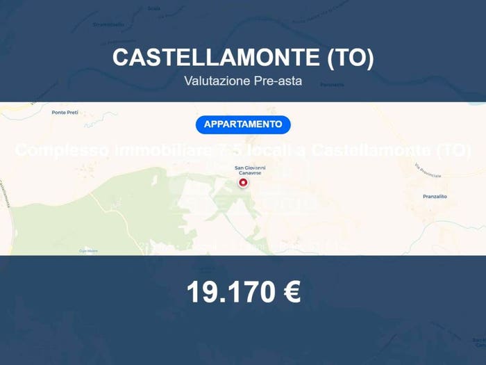 Appartamento con 6 locali in vendita in Via Centrale, San Giovanni, Castellamonte