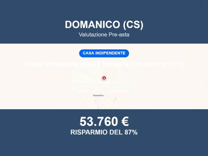 Casa con 6 locali in vendita in Via San Nicola snc, Potame, Domanico