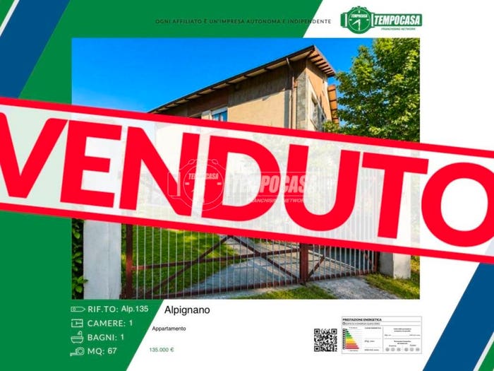 Appartamento bilocale in vendita in Via Pietre, Alpignano