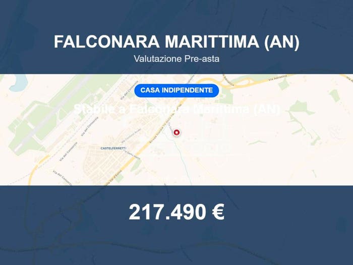 Casa con 5 locali in vendita in Via delle Saline, Falconara Marittima