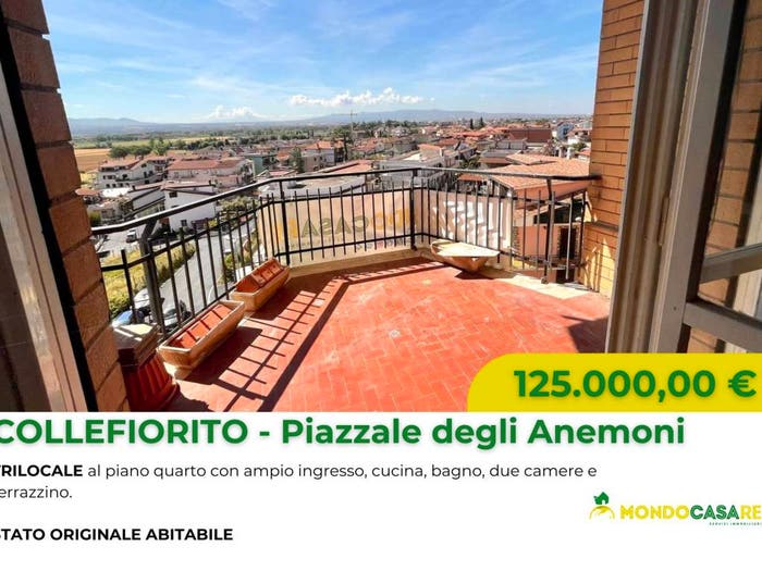 Appartamento trilocale in vendita in Piazzale degli Anemoni, Collefiorito, Guidonia Montecelio
