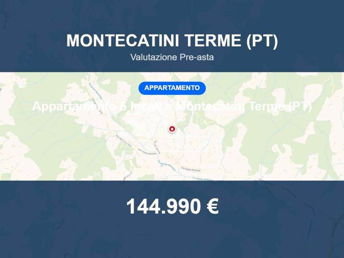 Appartamento con 5 locali in vendita in Caprilio, MontecatiniTerme