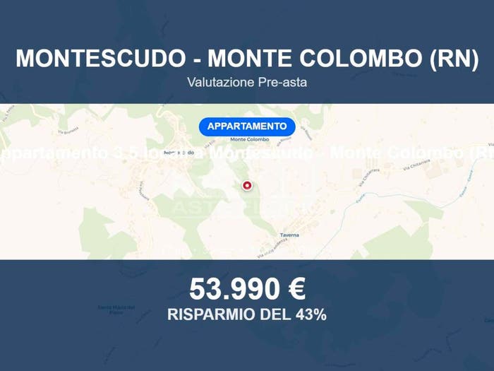 Appartamento bilocale in vendita in Via A Gramsci, Taverna, Montescudo Montecolombo
