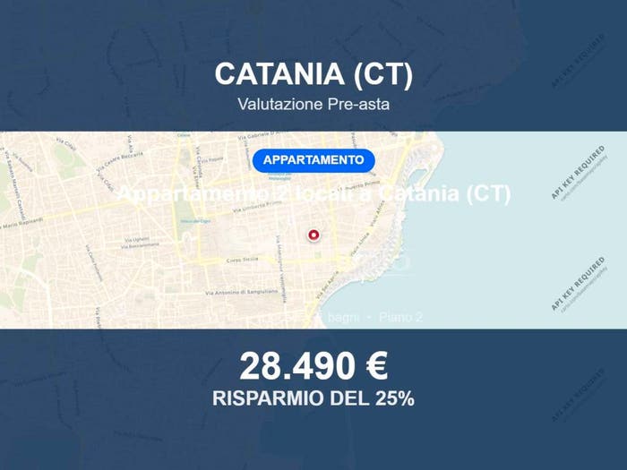 Appartamento bilocale in vendita in Via Ursino A, Libertà Stazione Fiera, Catania