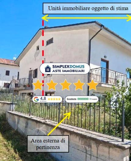 Appartamento con 5 locali in vendita in Via Roberto Rossellini, Centro, Vastogirardi