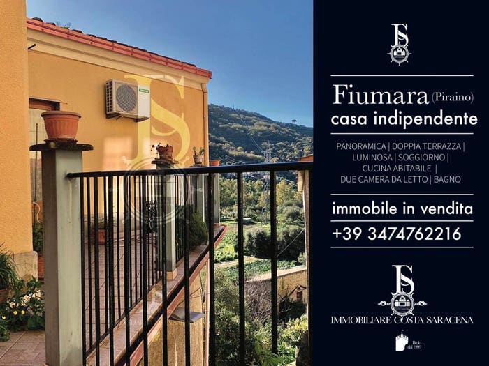 Casa quadrilocale in vendita in Via Giuseppe Garibaldi, Fiumara, Piraino