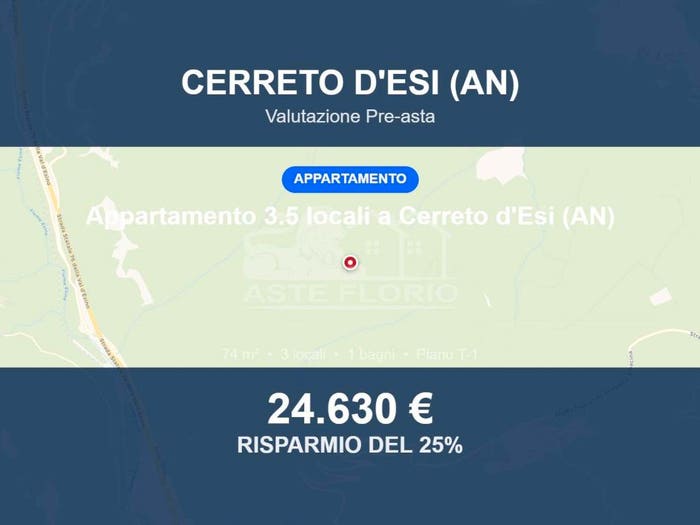 Appartamento trilocale in vendita in Via Enrico Mattei A, Centro, Cerreto d'Esi
