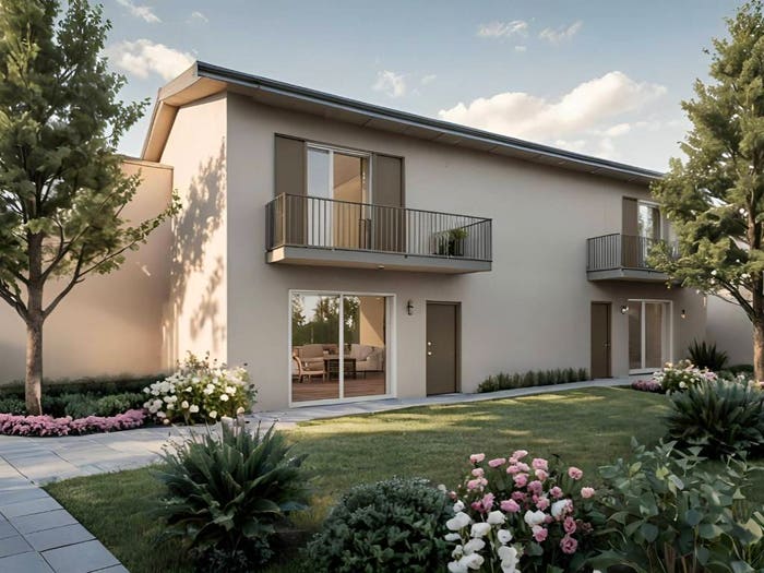 Casa trilocale in vendita in Via San Bernardino, Centro, Chiari