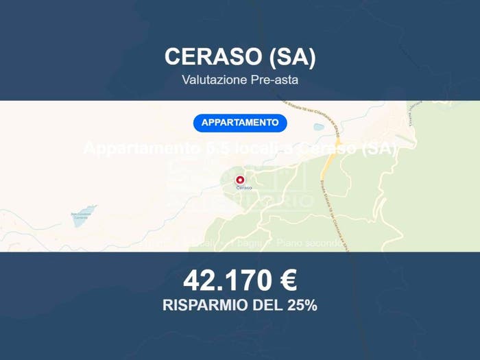 Appartamento con 5 locali in vendita in Via Velina, Centro, Ceraso