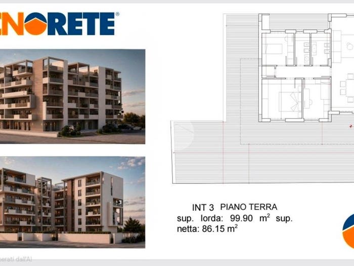 Appartamento quadrilocale in vendita in VIA MARCONI, Centro, Casoria