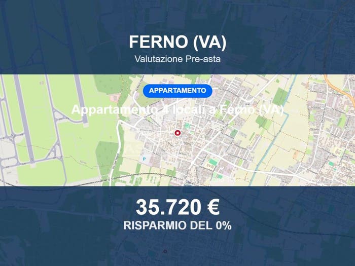 Appartamento quadrilocale in vendita in Via Volta, Centro, Ferno