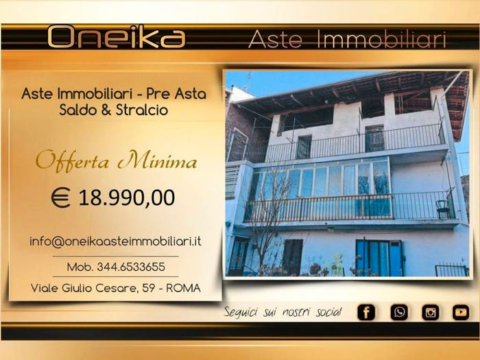Casa trilocale in vendita in Via delle Scuole, Pavignano, Biella