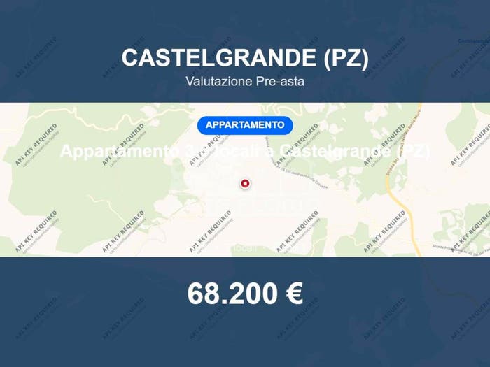 Appartamento trilocale in vendita in Contrada Bosco snc, Castelgrande