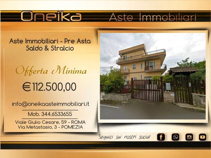 Appartamento con 5 locali in vendita in Via Caccamo, Borghesiana, Roma