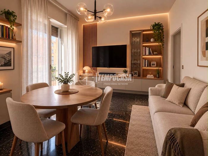 Appartamento trilocale in vendita in Via Giulio Tanini, Borgoratti, Genova
