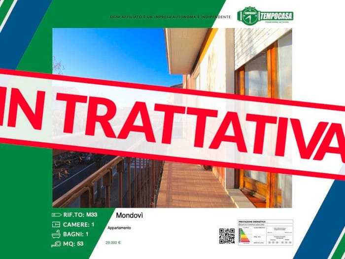 Appartamento bilocale in vendita in Via Momigliano, Carassone, Mondovì